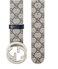 Load image into Gallery viewer, Gucci GG Supreme Belt with GG Buckle