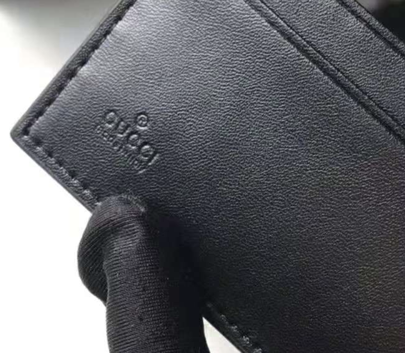 Gucci, Bags, Mens Gucci Leather Wallet With Tiger Emblem