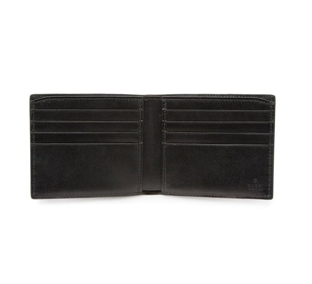 Gucci Bifold Wallet Signature Brown in Leather - US