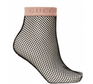 Gucci Mesh Socks with Logo