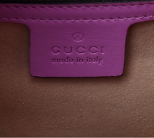 Load image into Gallery viewer, GUCCI Calfskin Matelasse Small GG Marmont Tote Candy Pink