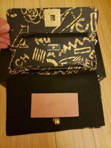 PREOWNED Chanel Graffiti Wallet on a Chain