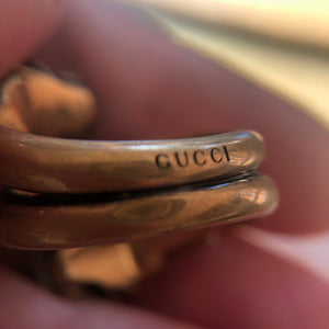 Gucci Double Feline Wrap Ring