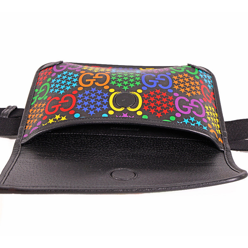Gucci GG Monogram Psychedelic Belt Bag in Black – Gavriel.us