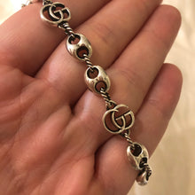 Load image into Gallery viewer, Gucci Sterling Silver Marina Chain Link Bracelet