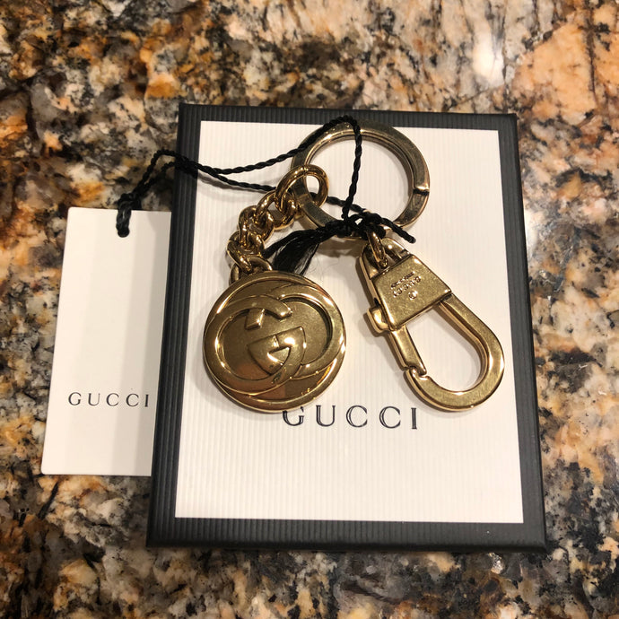 Gucci Merveil GG Brass Keychain