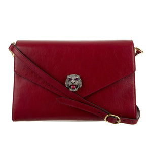 Gucci Thiara Envelope Shoulder Bag in Red