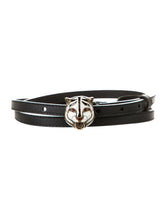 Load image into Gallery viewer, Gucci Ceramic Tiger Clasp Belt in Black
