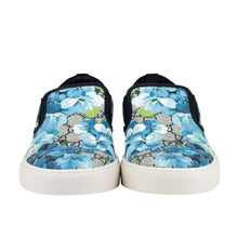 Load image into Gallery viewer, Gucci Men&#39;s GG Blooms Print Slip on Sneaker in Blue