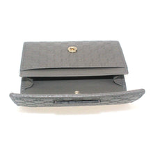 Load image into Gallery viewer, Gucci Microguccissima Leather Card Holder Wallet in Gray