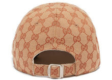 Load image into Gallery viewer, Gucci Monogram GG Baseball Cap With NY Yankees™ Patch In Beige