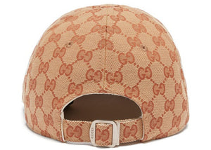 Gucci Monogram GG Baseball Cap With NY Yankees™ Patch In Beige