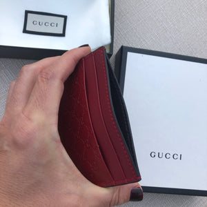 Gucci card holder / card scrapbook –