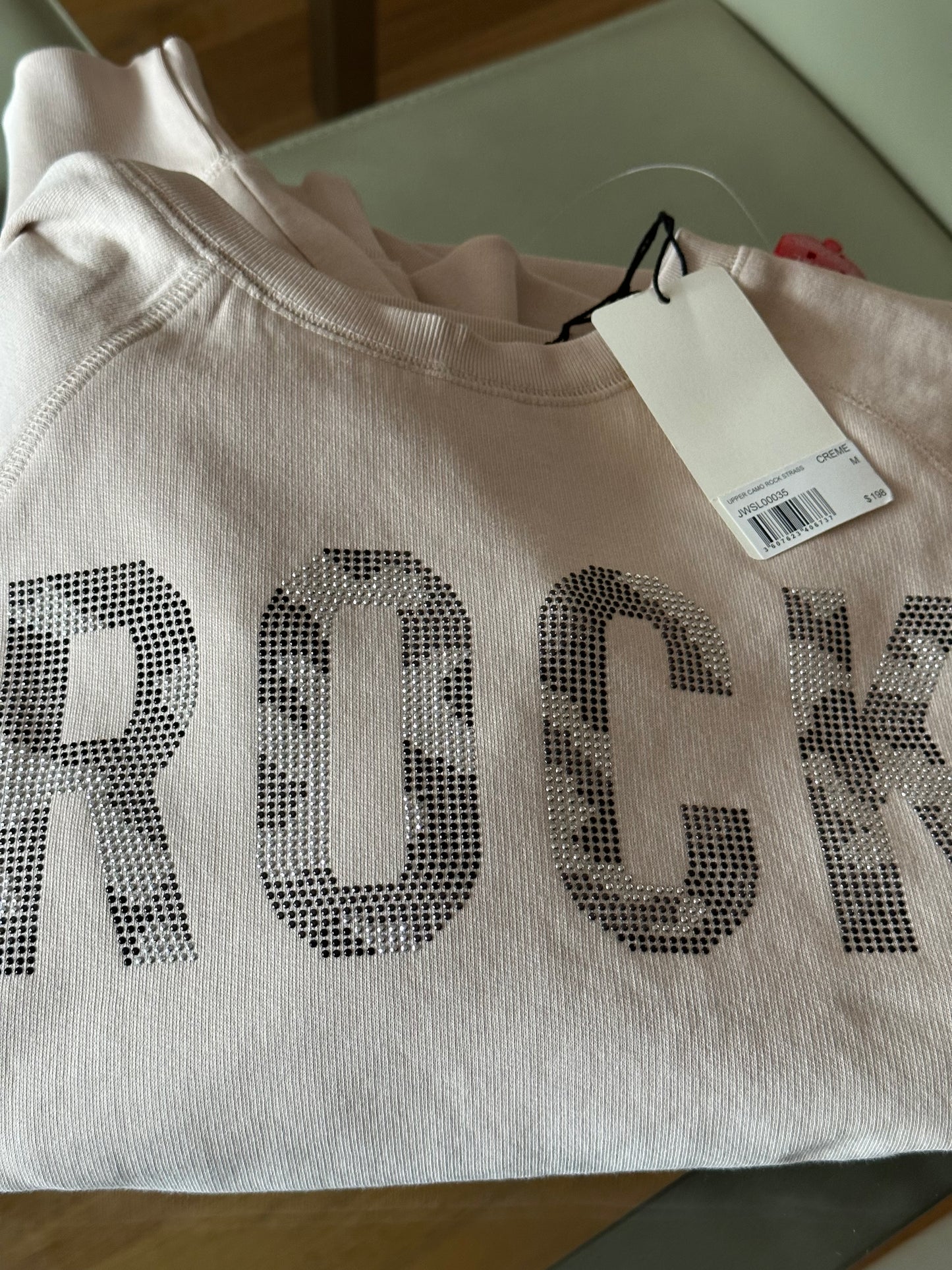Zadig & Voltaire Cotton Camo Rock Strass Sweatshirt