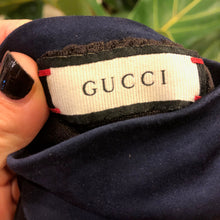 Load image into Gallery viewer, Gucci GG Suede and Leather Gloves in Viola