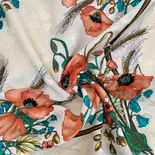 Load image into Gallery viewer, Gucci Silk Floral Scarf with Slight Shimmer