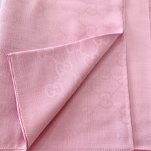 Load image into Gallery viewer, Gucci Monogram GG Long Scarf in Rose Pink