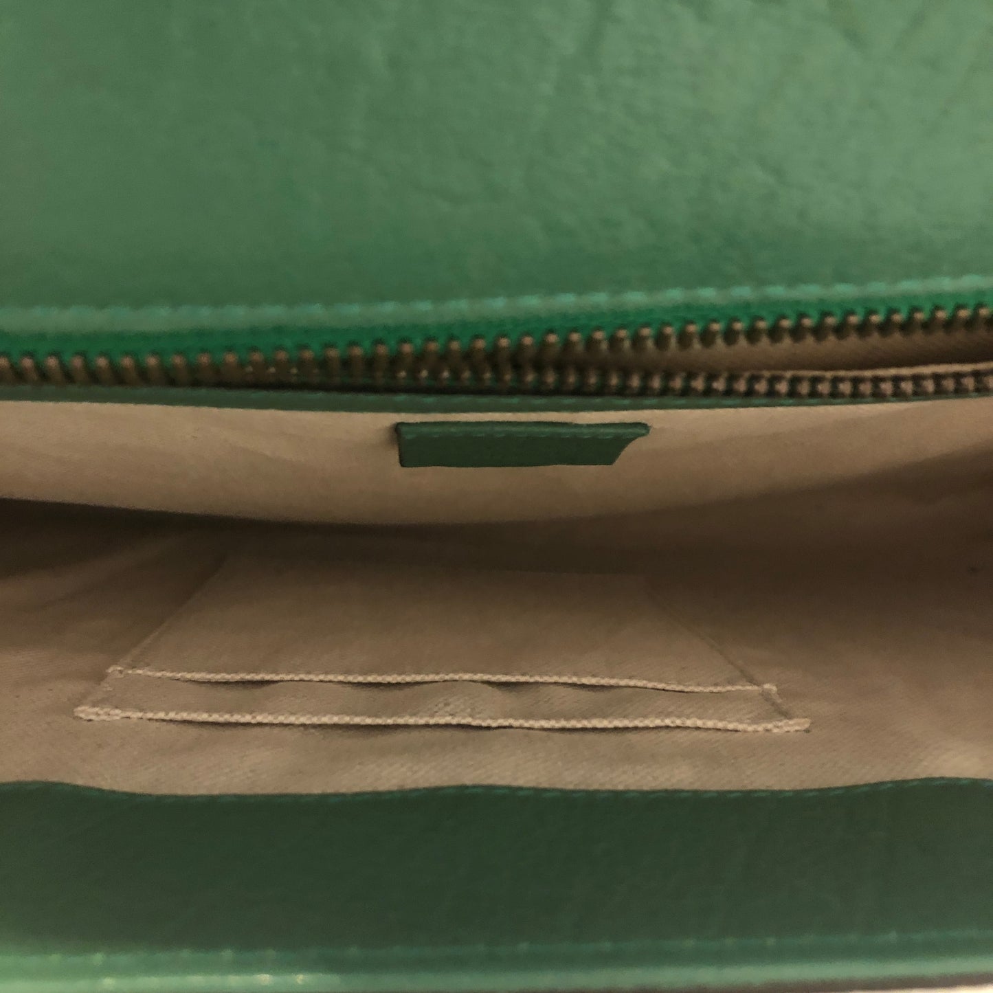 Gucci Messenger Bag with Web in Green
