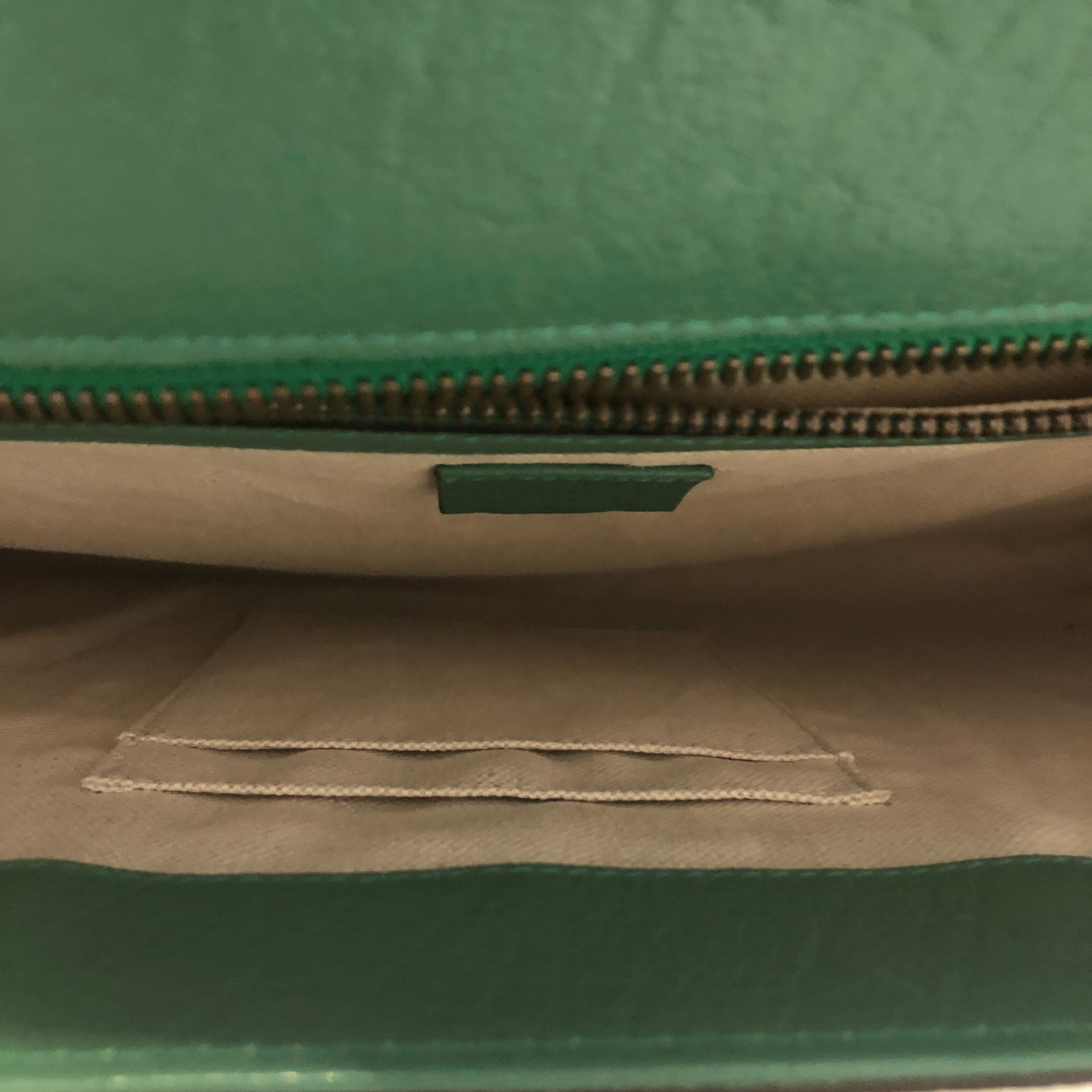 Gucci Messenger Bag with Web in Green –