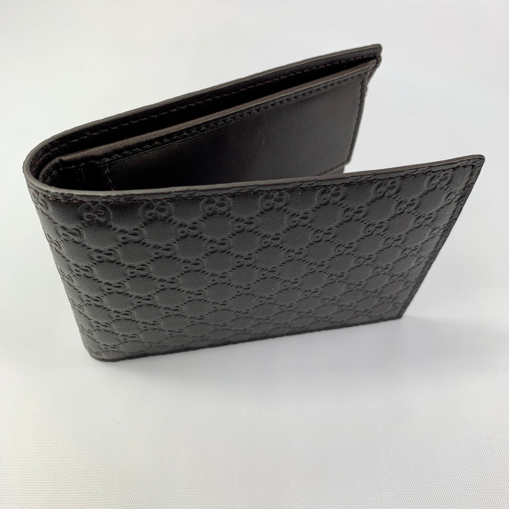 NEW Gucci Microguccissima Bifold Leather Wallet Men