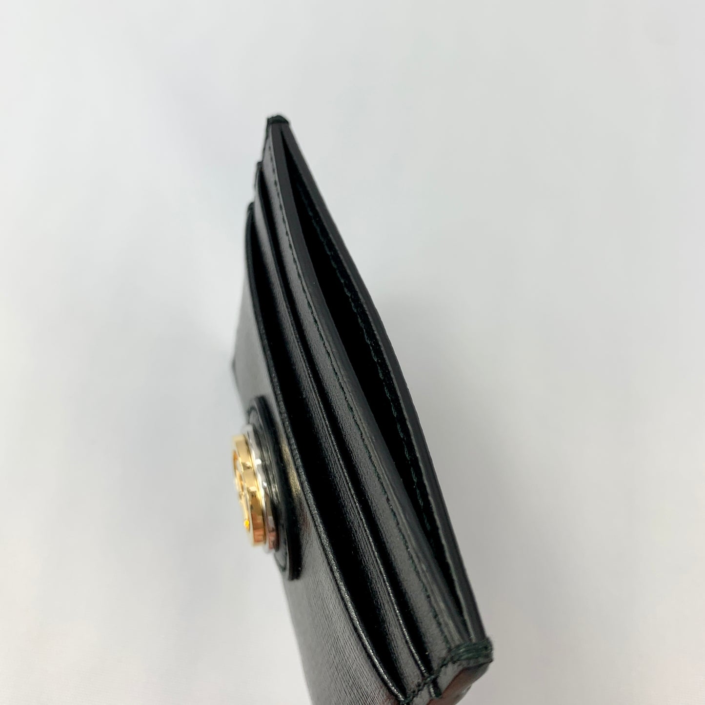 Gucci GG Marina Card Holder in Black