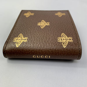 Gucci Bee Star Bifold Wallet in Brown