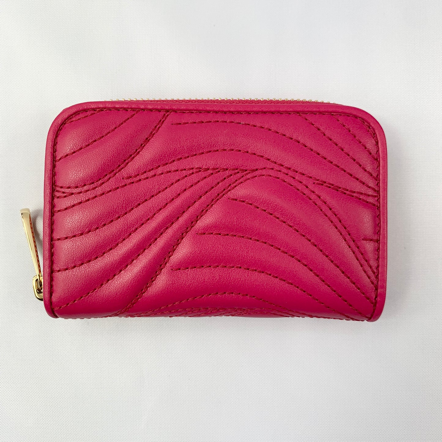 Salvatore Ferragamo Leather Change Purse in Begoni