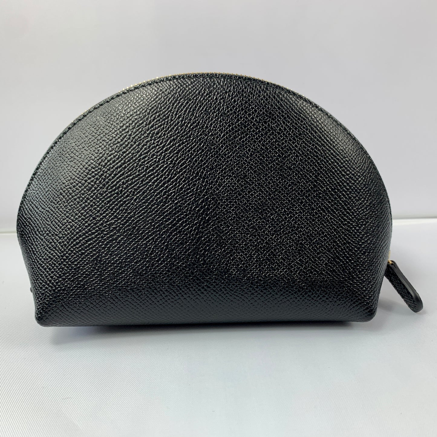 Salvatore Ferragamo Cosmetic Zip Pouch in Nero