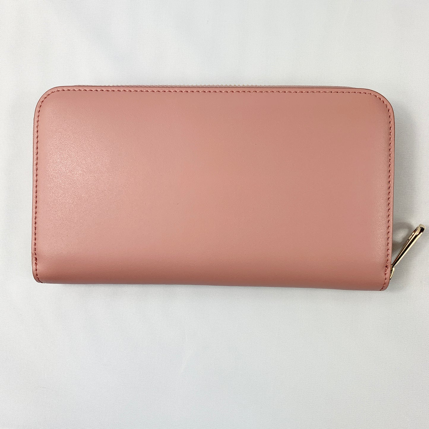Salvatore Ferragamo Gancini Long Wallet in Antique Rose