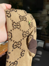 Load image into Gallery viewer, Gucci Crystal Embellished Socks in Beige