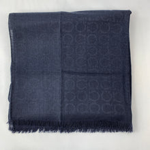 Load image into Gallery viewer, Salvatore Ferragamo Gancio Scarf in Navy Blue