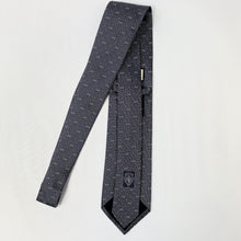 Load image into Gallery viewer, Gucci GG Print Silk Tie in Navy