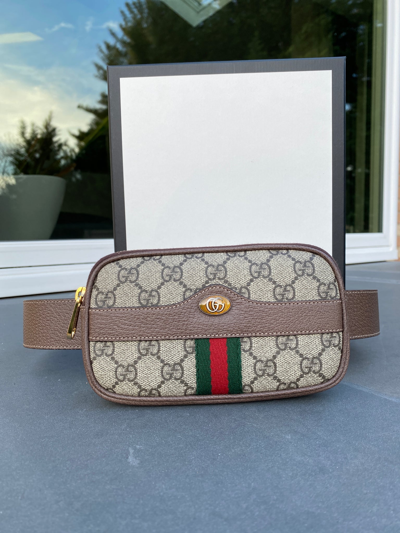 Gucci GG Supreme Canvas Belt Bag