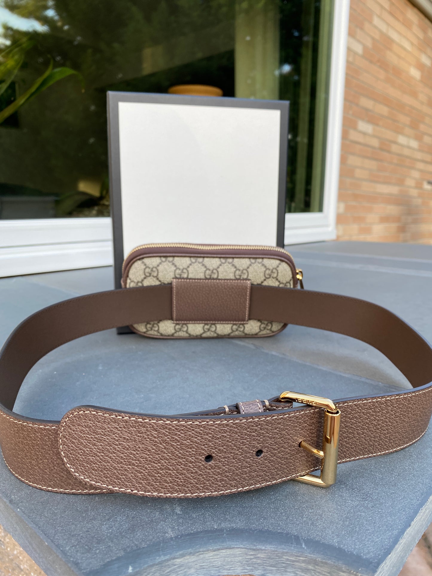 Gucci Ophidia GG Supreme Belt Bag