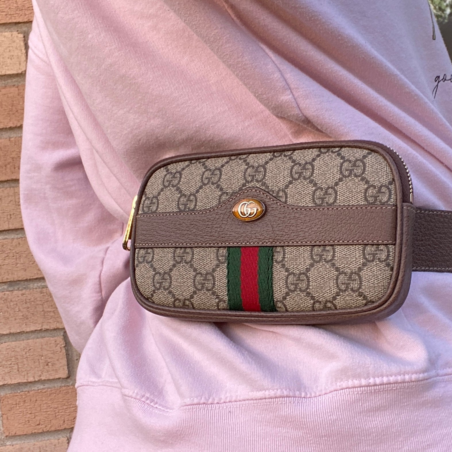 Gucci // Red Velvet Ophidia GG Belt Bag – VSP Consignment