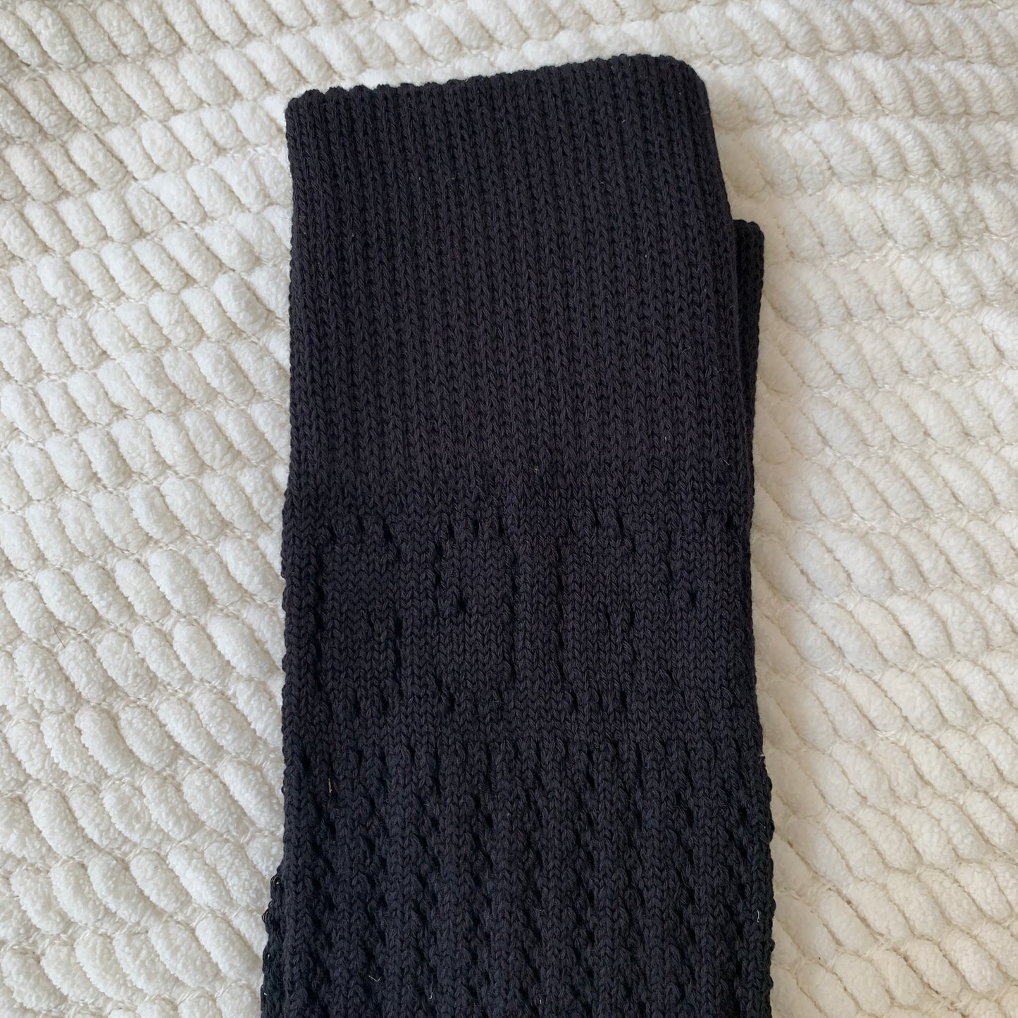 Gucci Knit Knee High Socks with GG Logos in Black