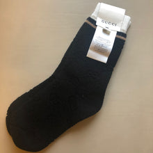 Load image into Gallery viewer, Gucci GG Logo Sponge Socks in Black
