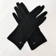 Load image into Gallery viewer, Gucci GG Viscose Cady Gloves in Black