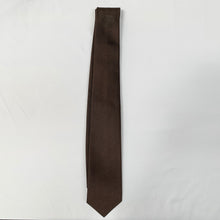 Load image into Gallery viewer, Gucci Interlocking GG Logo Neck Tie in Coffee Brown