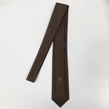 Load image into Gallery viewer, Gucci Interlocking GG Logo Neck Tie in Coffee Brown
