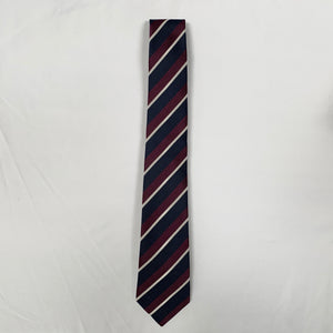Gucci Striped Pimentone Neck Tie in Midnight Blue and Purple
