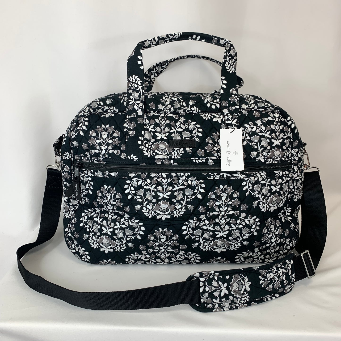 Vera Bradley Medium Traveler Bag in Chandelier Noir