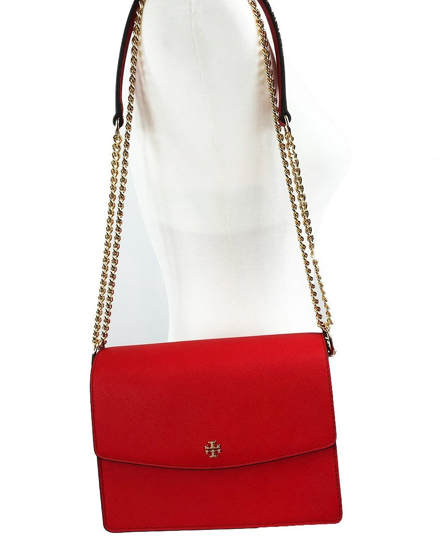 Tory Burch Coated Canvas Shoulder Bag - Red Shoulder Bags, Handbags -  WTO560034