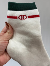 Load image into Gallery viewer, Gucci Cotton Socks with GG Embroidered Logo