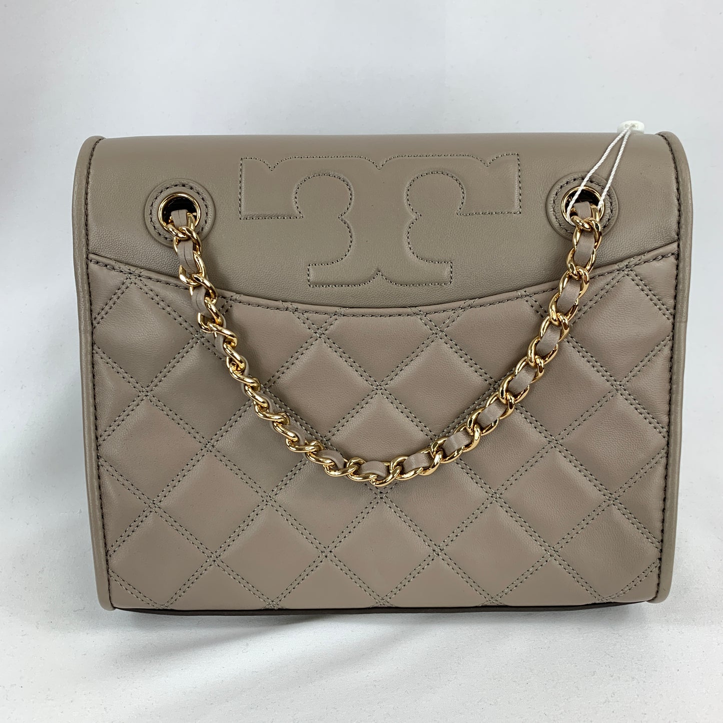 Tory Burch Savannah Shoulder Bag in French Gray