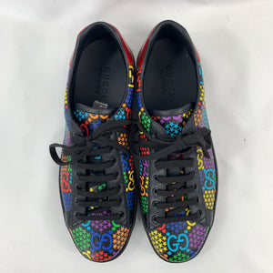 Gucci GG Psychedelic Ace Sneaker in Black
