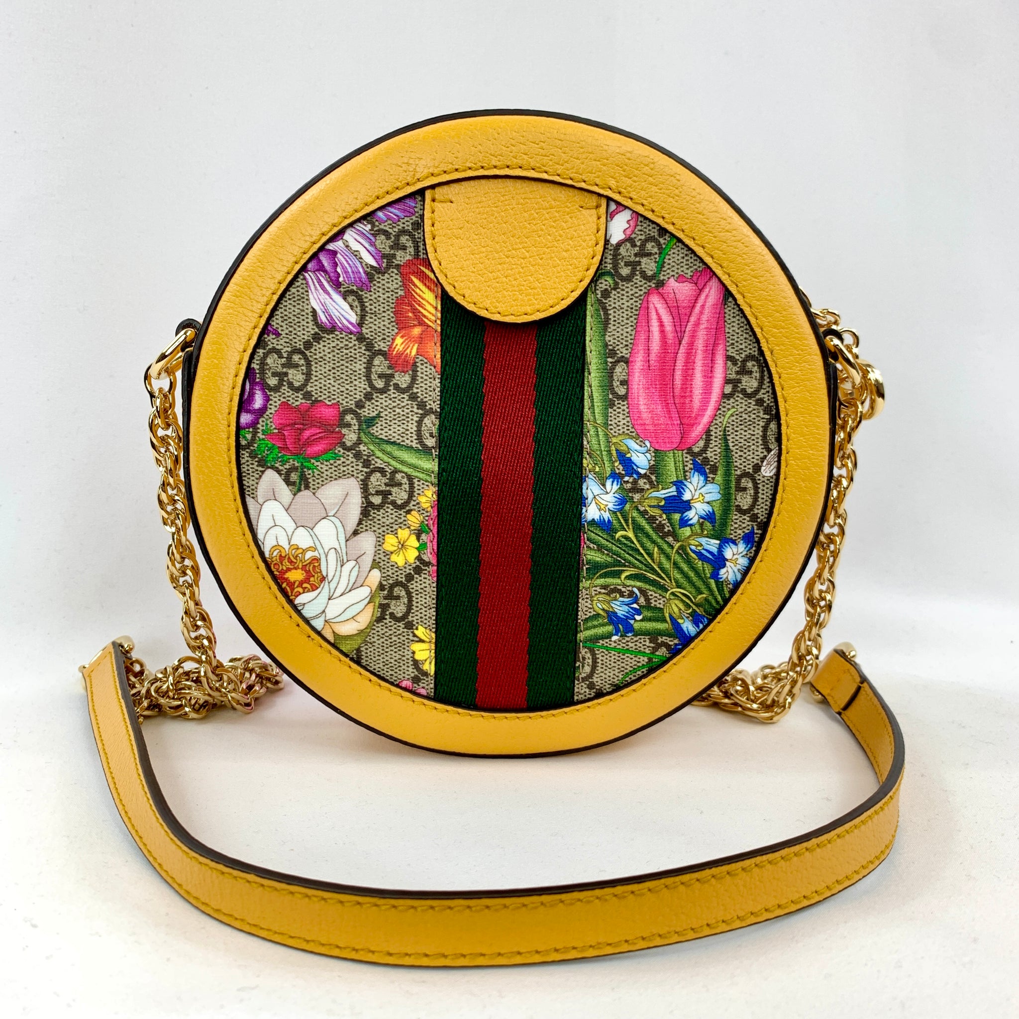 GUCCI Ophidia Web Floral Crossbody – A Daily Diva