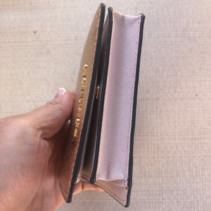 Michael Kors Wallet in Metallic Pink