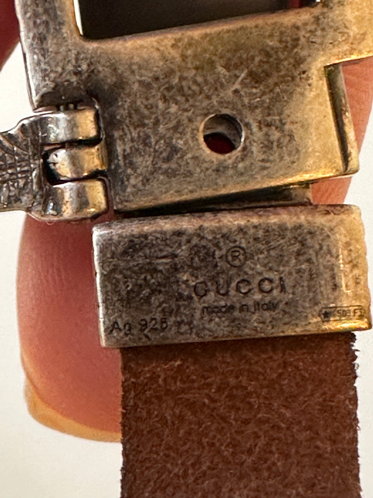 Gucci belt top wolf head