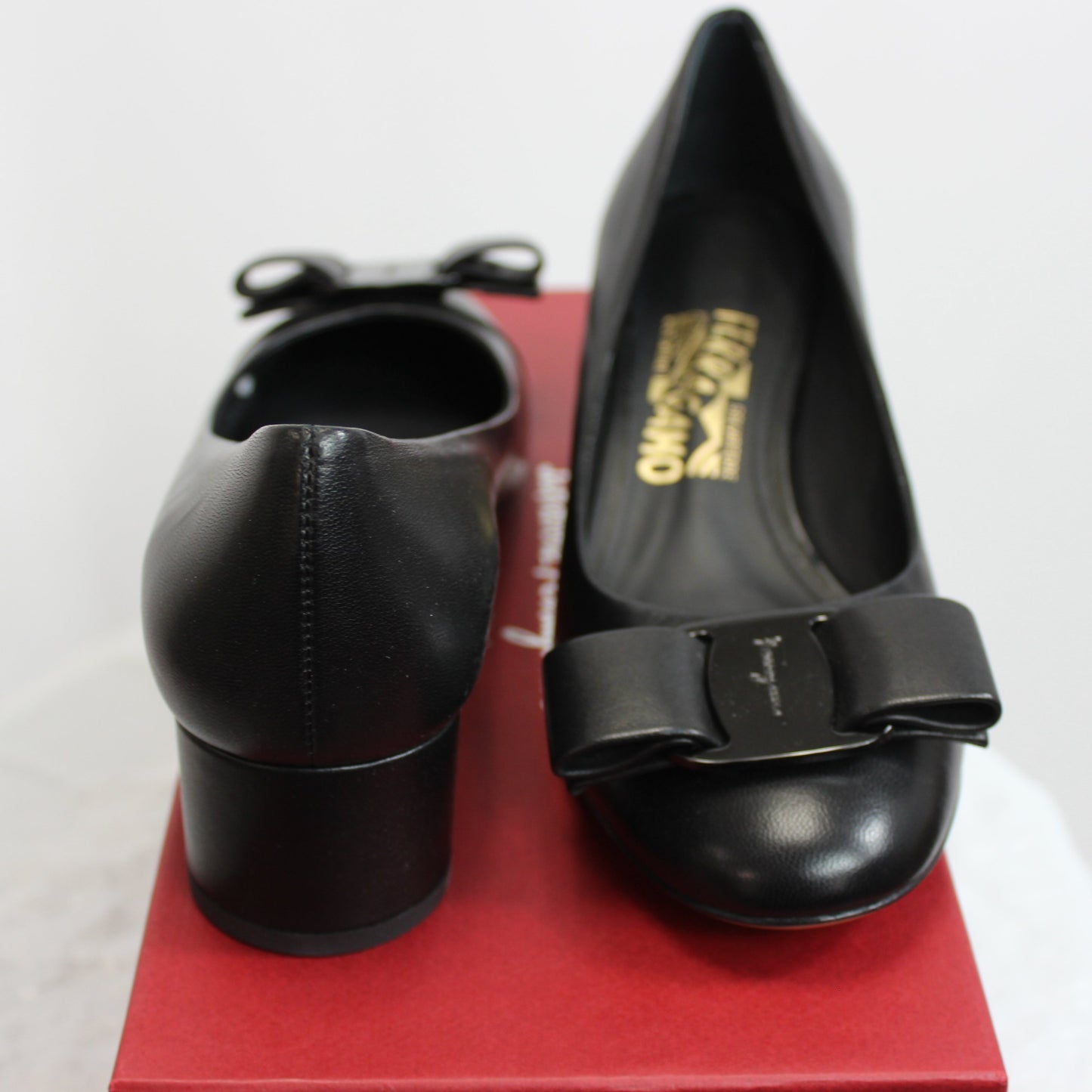 Salvatore Ferragamo IV React Pumps in Black